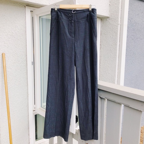 Max Studio gray office pants - Picture 1 of 4
